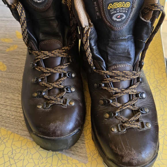 Asolo Tps 520 Gv Leather Waterproof Hiking Boot. main image 6